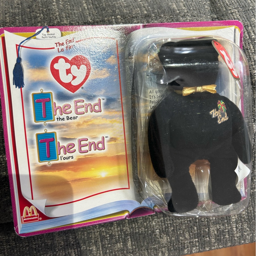 McDonalds “The End” Ty Beanie Babie 2000